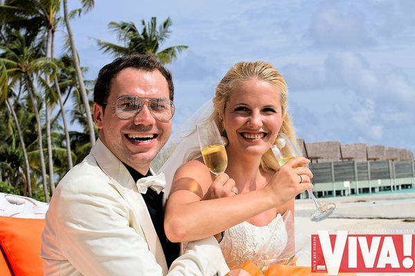 Андре Тан и его жена